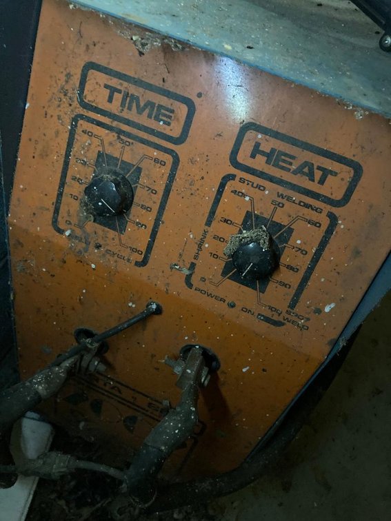 Model 2002 spot welder