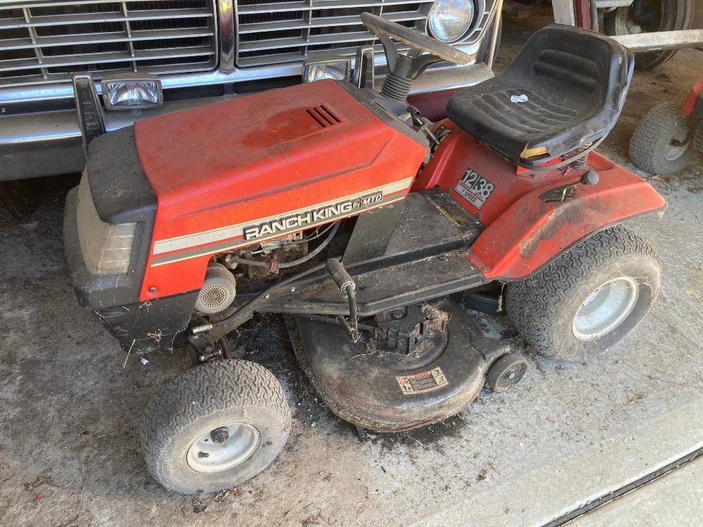 Ranch King lawn mower 12 HP motor