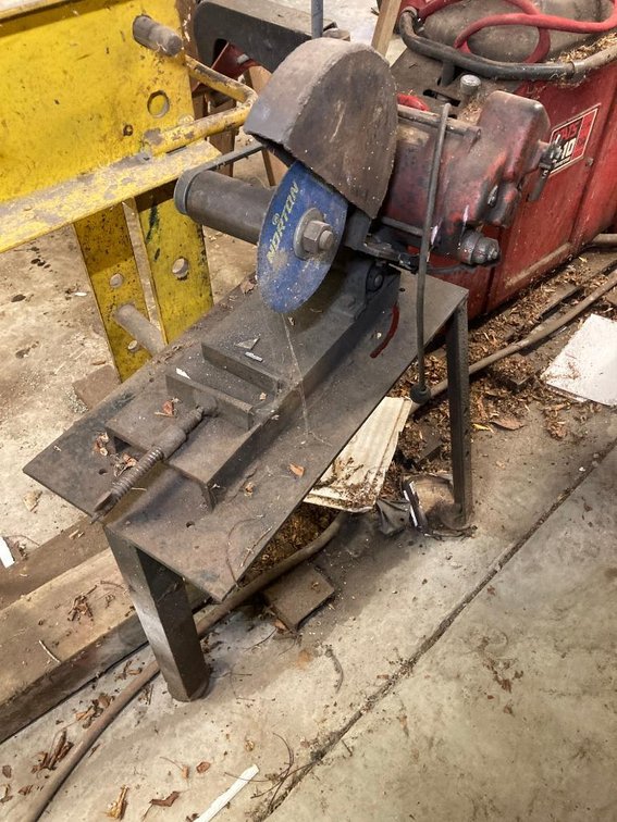Electric cut-off wheel