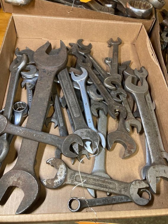 Lot of open end wrenches