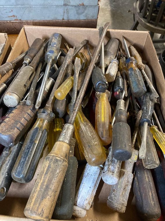Lot of screwdrivers