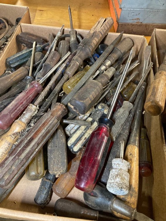 Lot of screwdrivers