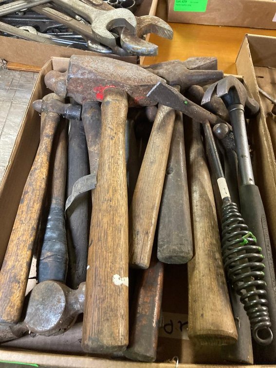Lot of hammers