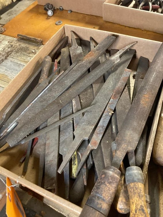 Lot of hand files