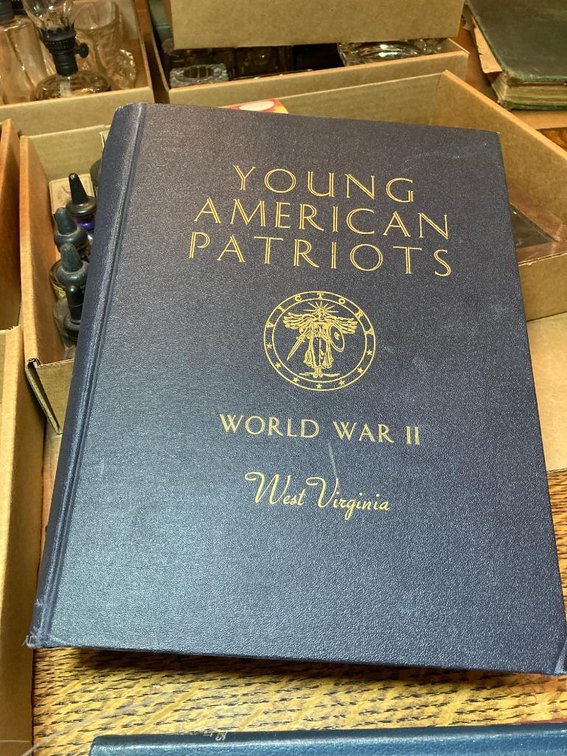 WV Young Patriots of WW II, 1946, book organized by county