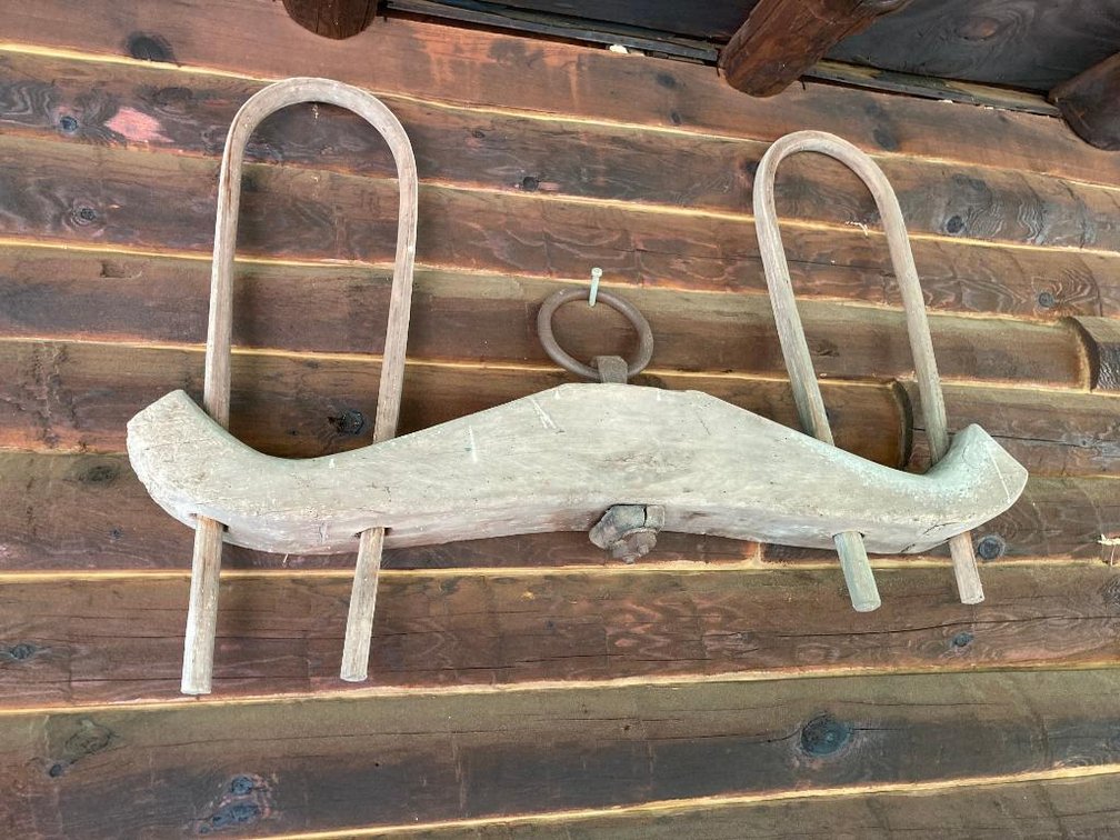 Antique ox yoke