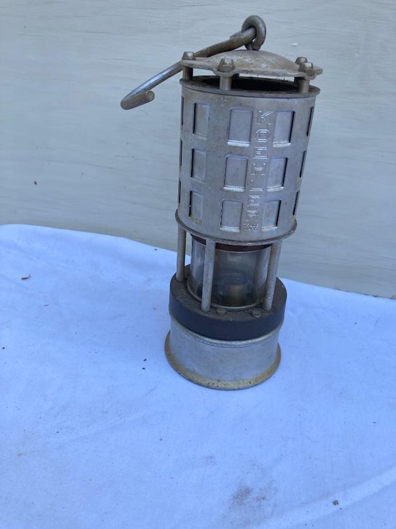 Koehler permissible miner's lamp