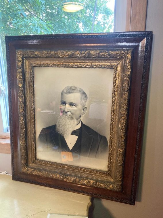 Antique framed photograph, from No. Central WV