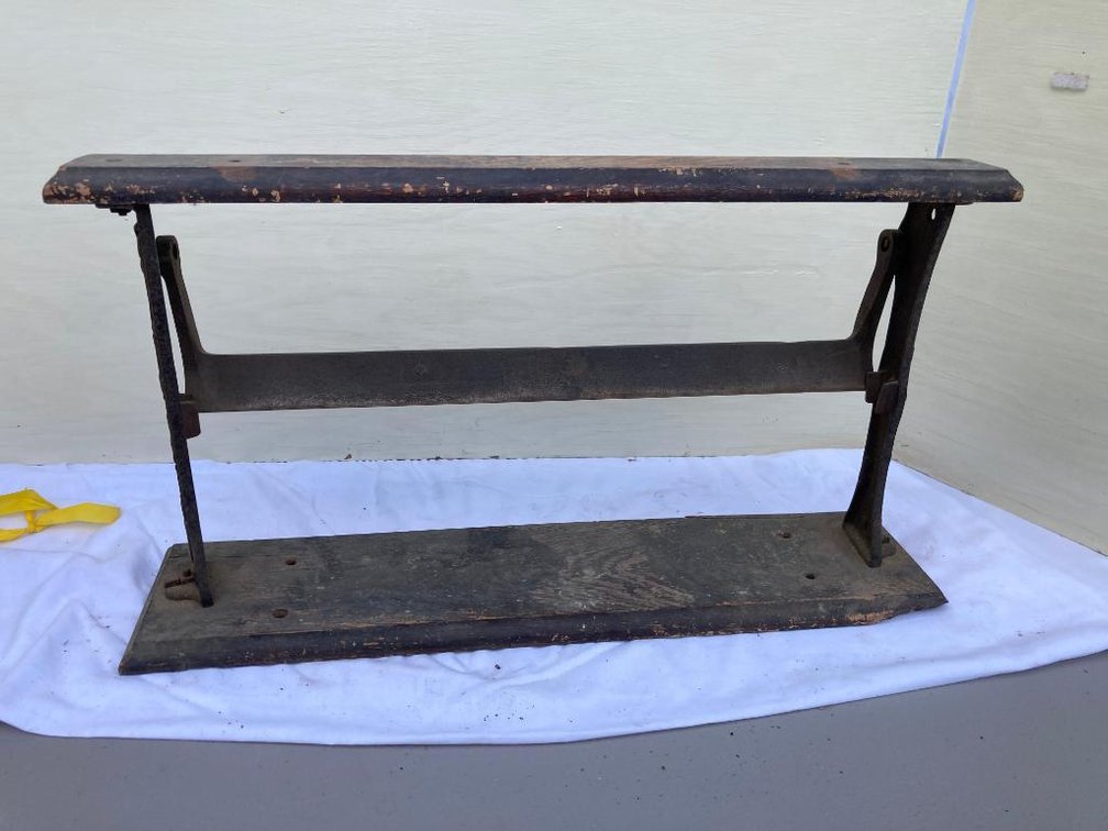 Antique general store rolled paper dispenser by Gem