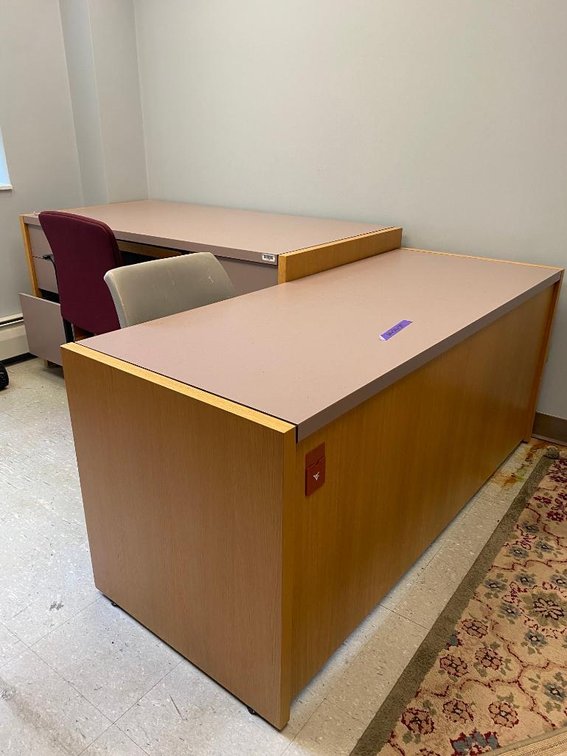 2 Desks and 2 Chairs