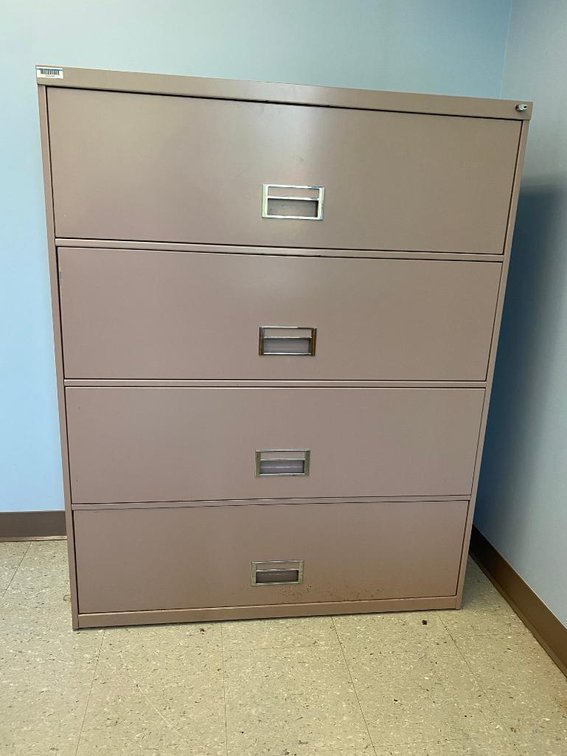4-Drawer Metal Filing Cabinet
