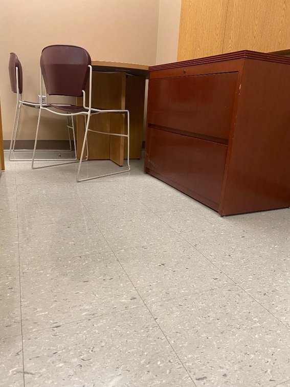 Table w/2 Chairs and 2-Drawer Filing Cabinet