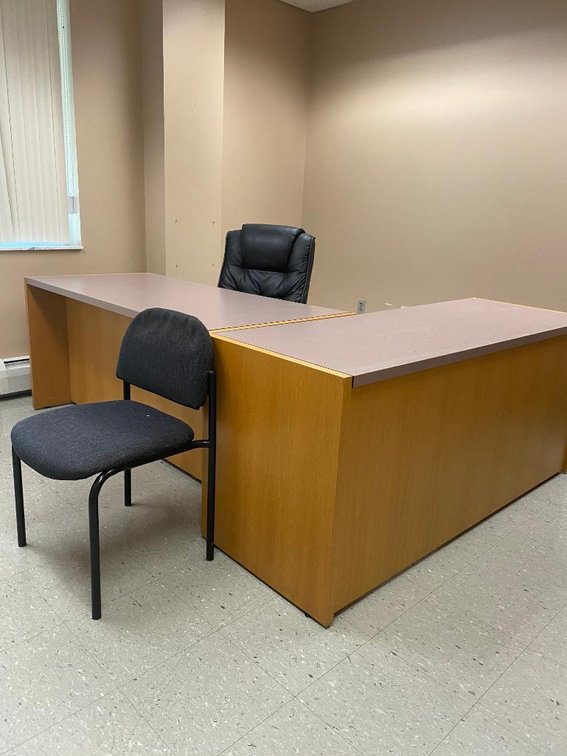 2 Desks and 2 Chairs (Office Chair Included)