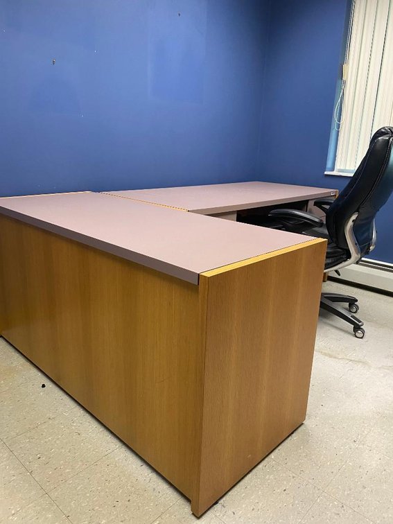 2 Desks and Office Chair