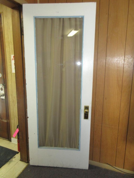 Full glass door
