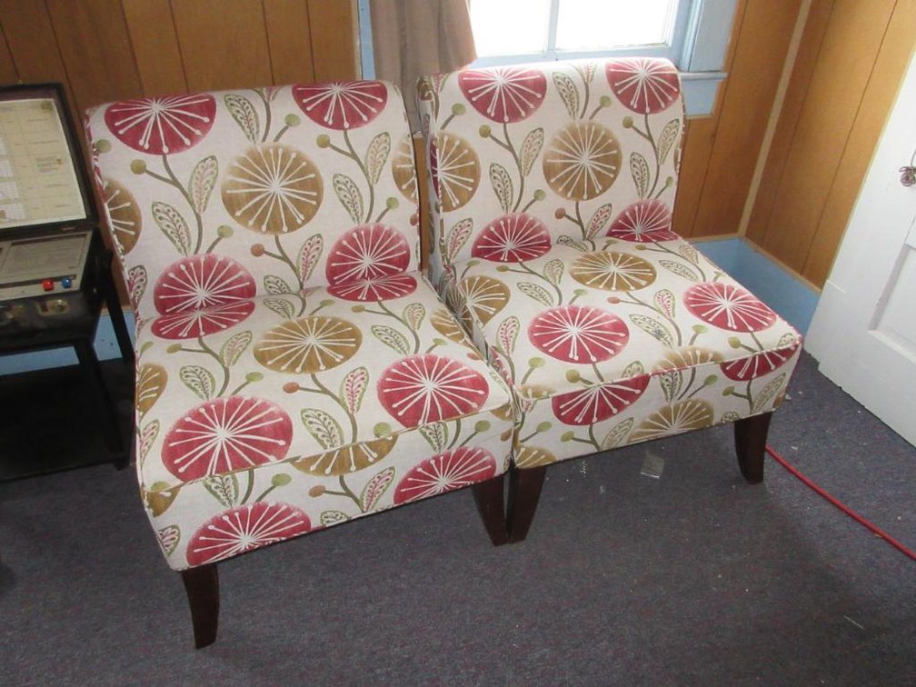 2 Upholstered chairs