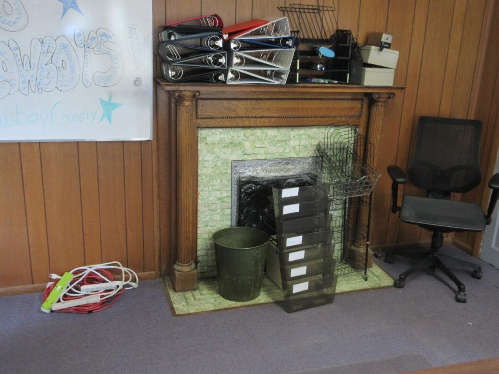 Office chair, office supplies