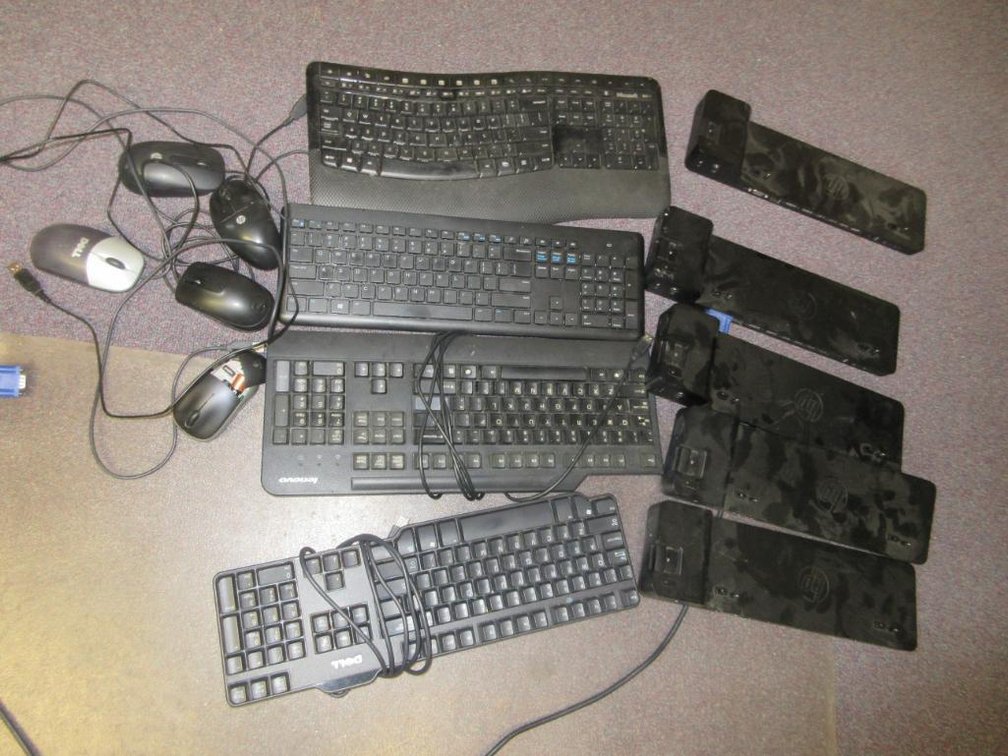 Keyboards and laptop battery packs