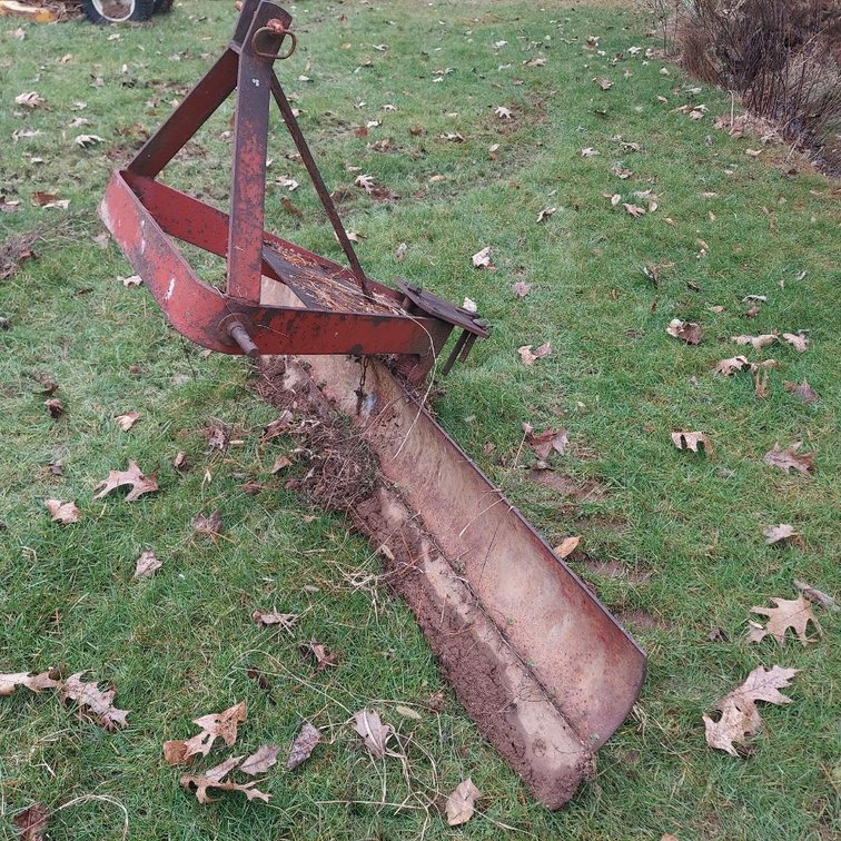 Red Approx. 6' Grader Blade