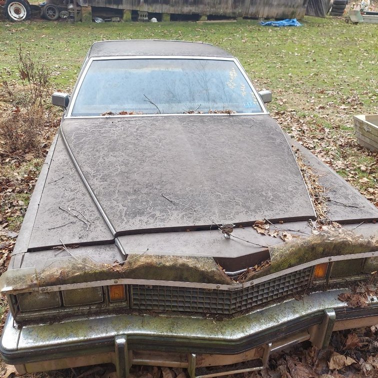 1979 Cadillac Nonrunning (HAS TITLE & Has Key) VIN# 6D47S99282426