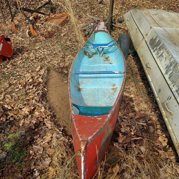 Red Canoe  Approx. 10'