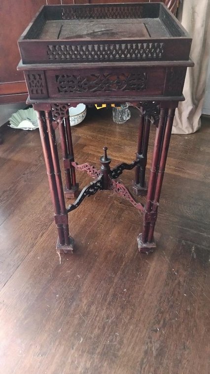 Vintage wooden stand/table