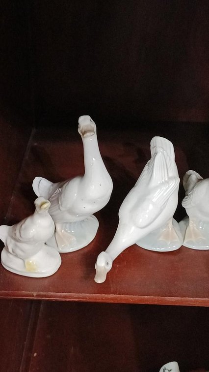 Ceramic animal figurines