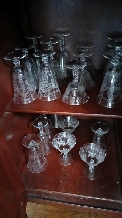 Etched glasses