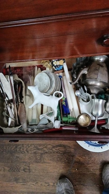 Misc. kitchen items in drawer