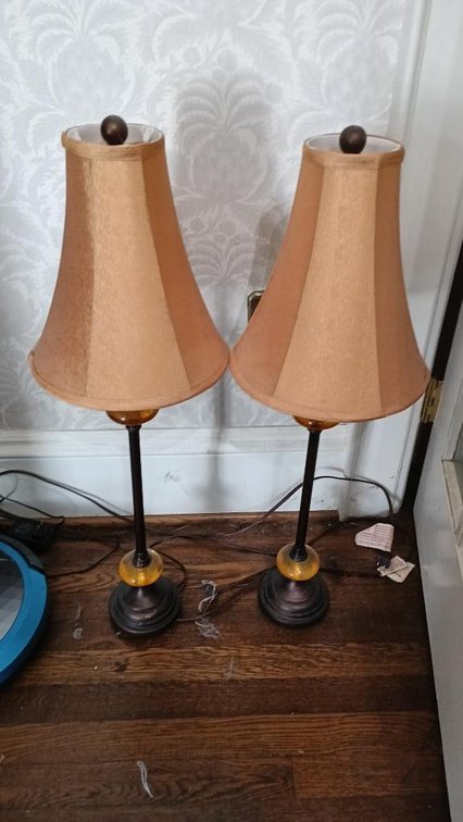 Pair of lamps