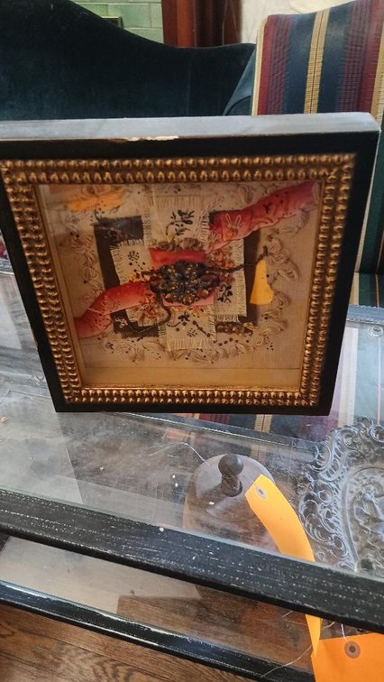 Decorative textile picture