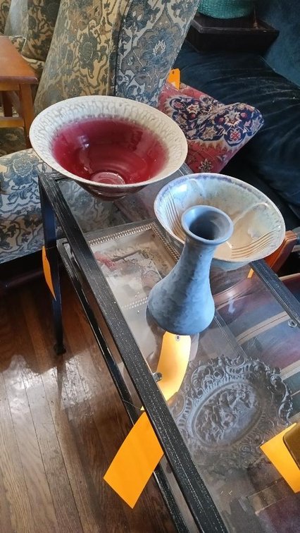 3 Pottery pieces