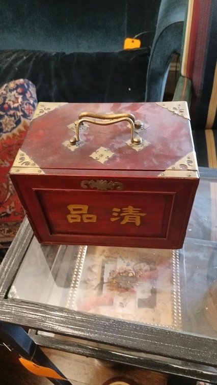Vintage Mahjong set in box