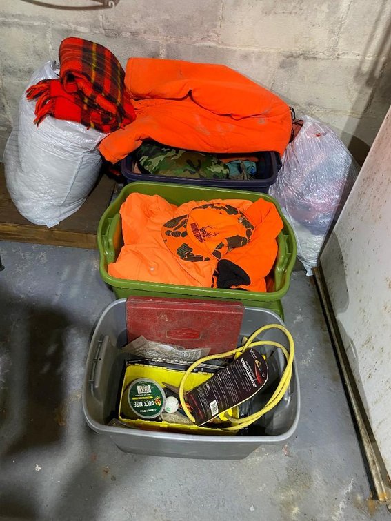 Lot of hunting clothes