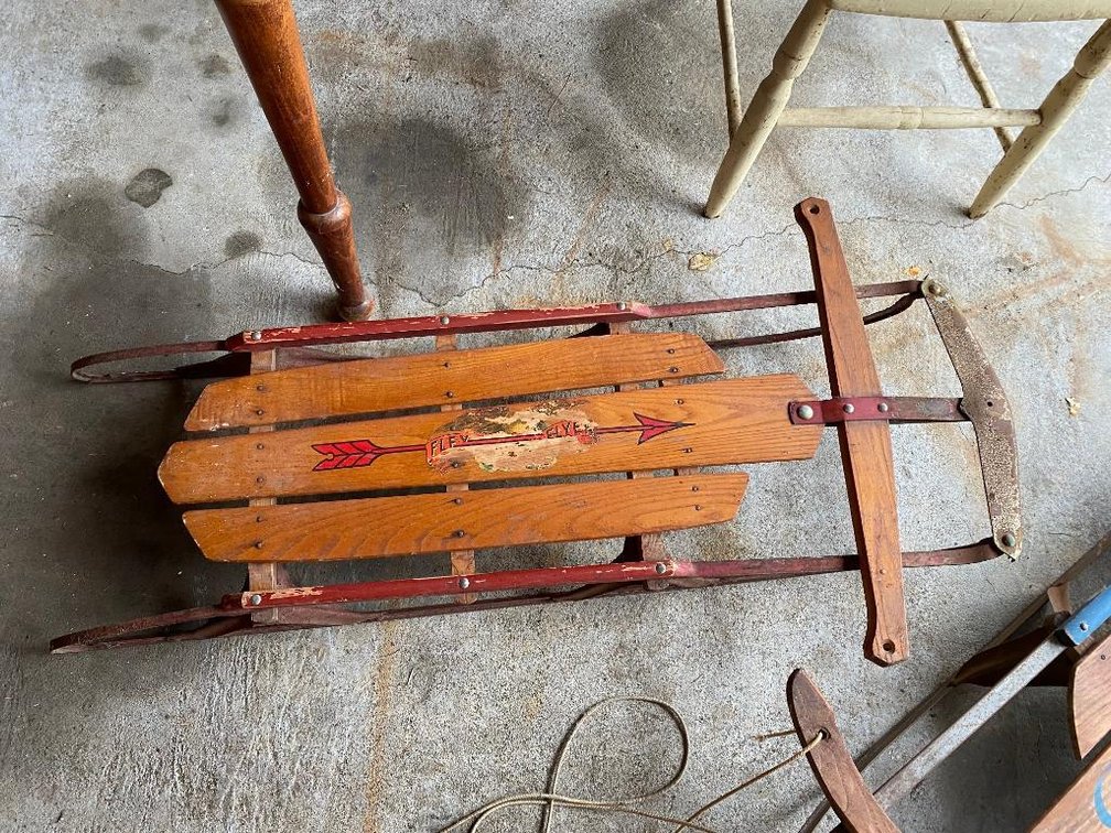 Flex Flyer vintage sled