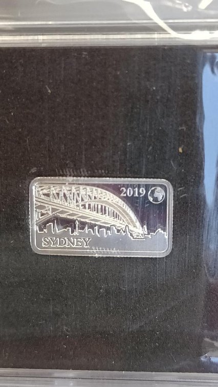2.5 grams silver bar