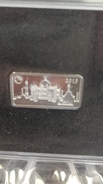 2.5 grams silver bar