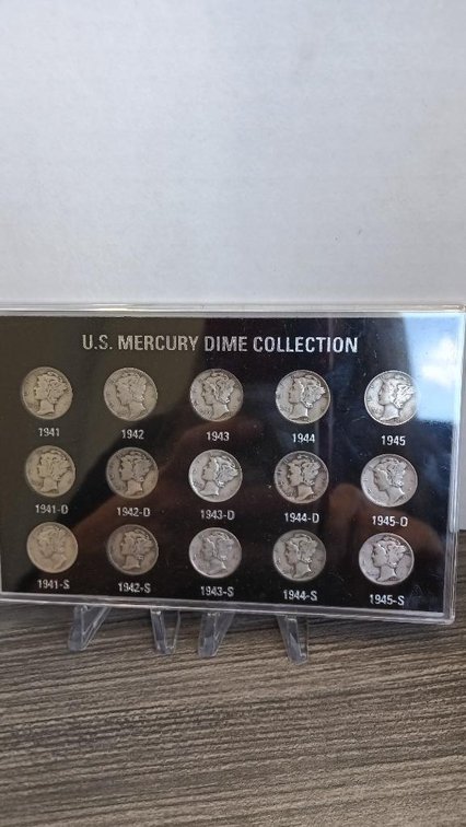 US Mercury Dime collections
