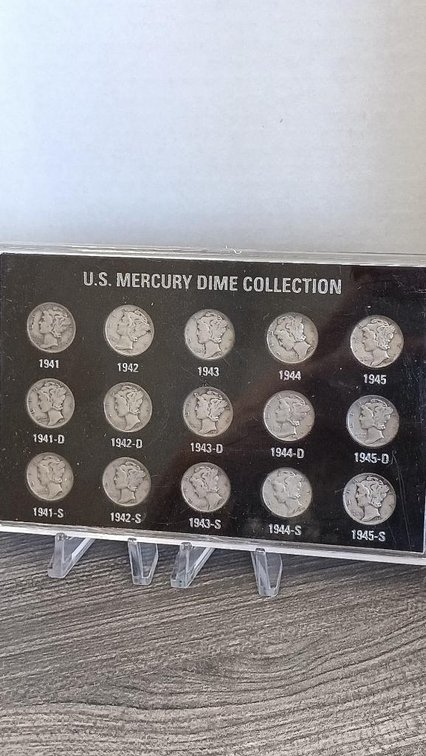 US Mercury Dime collections