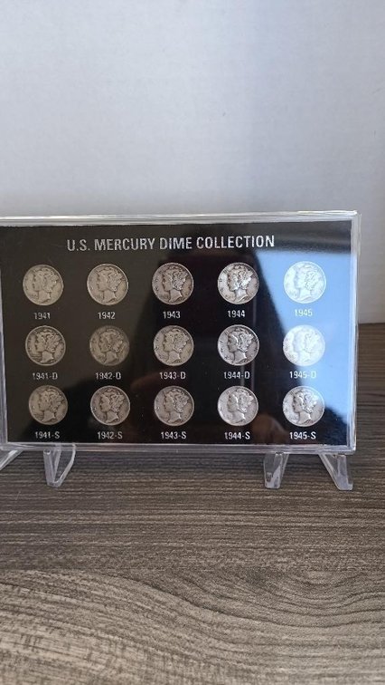 US Mercury Dime collection