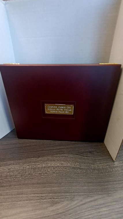 Complete Carson City Morgan Silver Dollar tribute proof collection-Replica coins