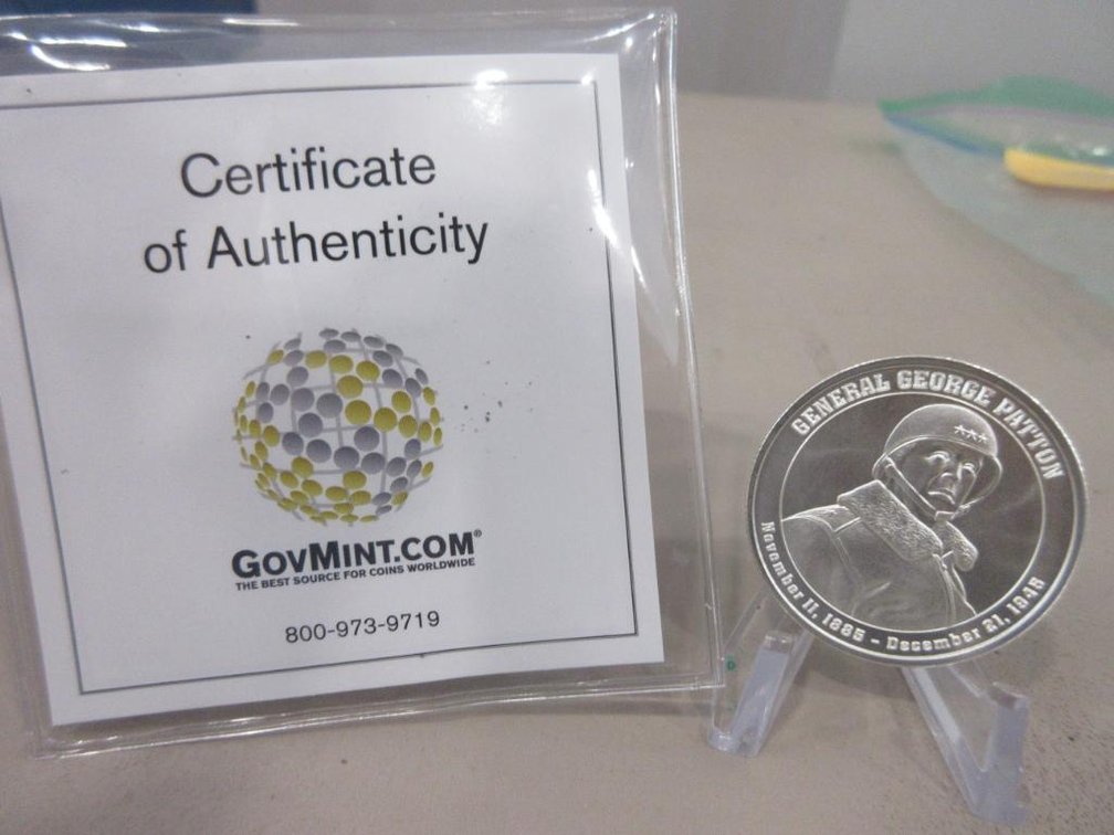 1 oz .999 silver