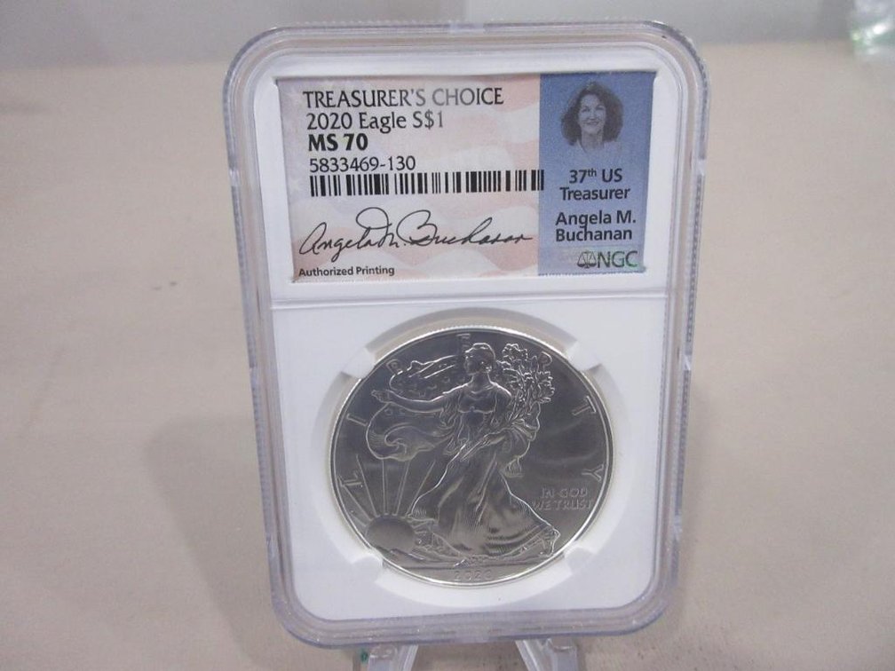 2020 US Eagle Silver Dollar