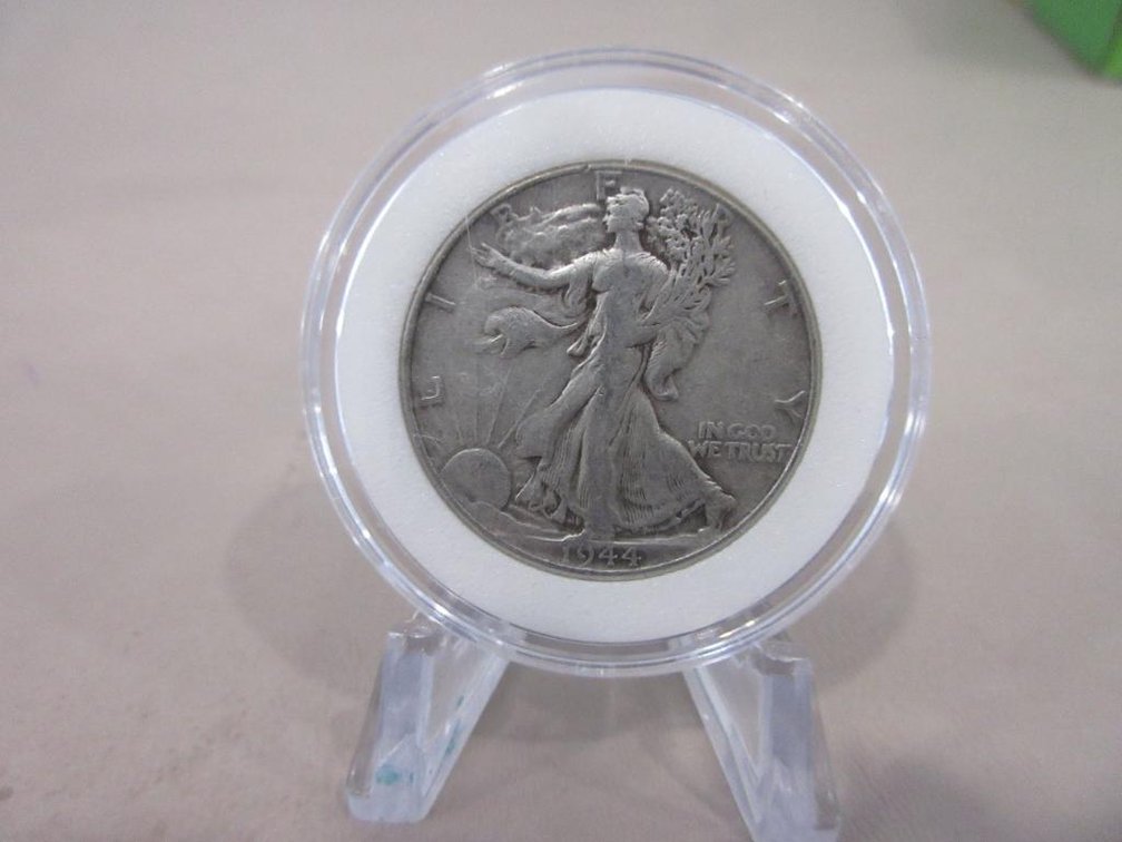 Five Walking Liberty US Half-dollars