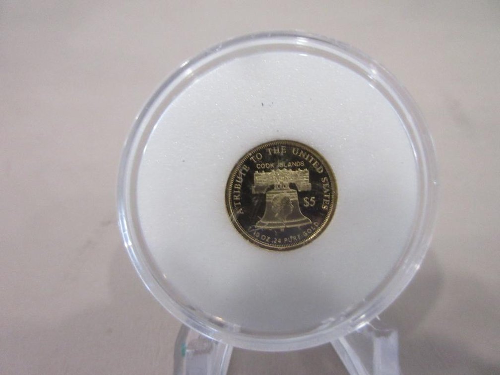 Replica coin-1/10 oz pure gold