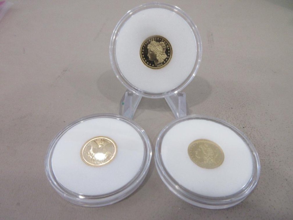 Replica coin-1/10 oz pure gold