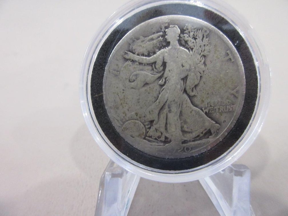Five US Walking Liberty Half-Dollars
