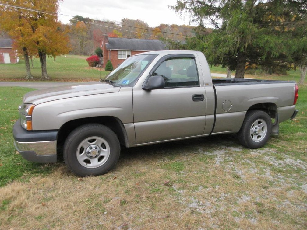 2003 Chevy Silverado 2WD pickup truck