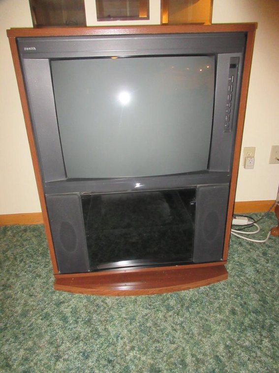 Zenith console television