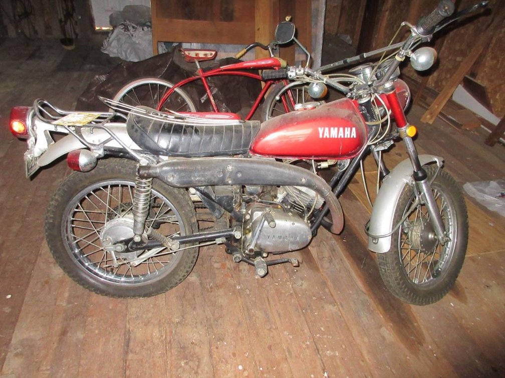 1972 Yamaha 175 w/title